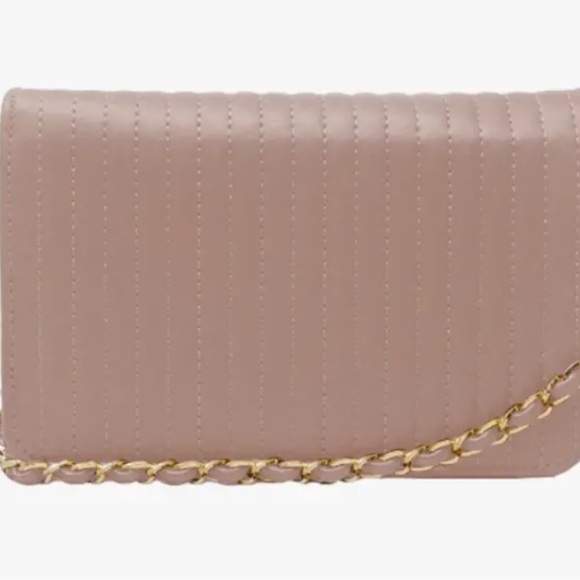 BeBe Purse Crossbody Bag for Women Purse Pink Mauve Authentic  New with tag - Picture 3 of 6